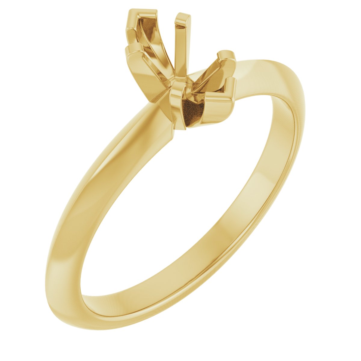 Knife-Edge Engagement Ring