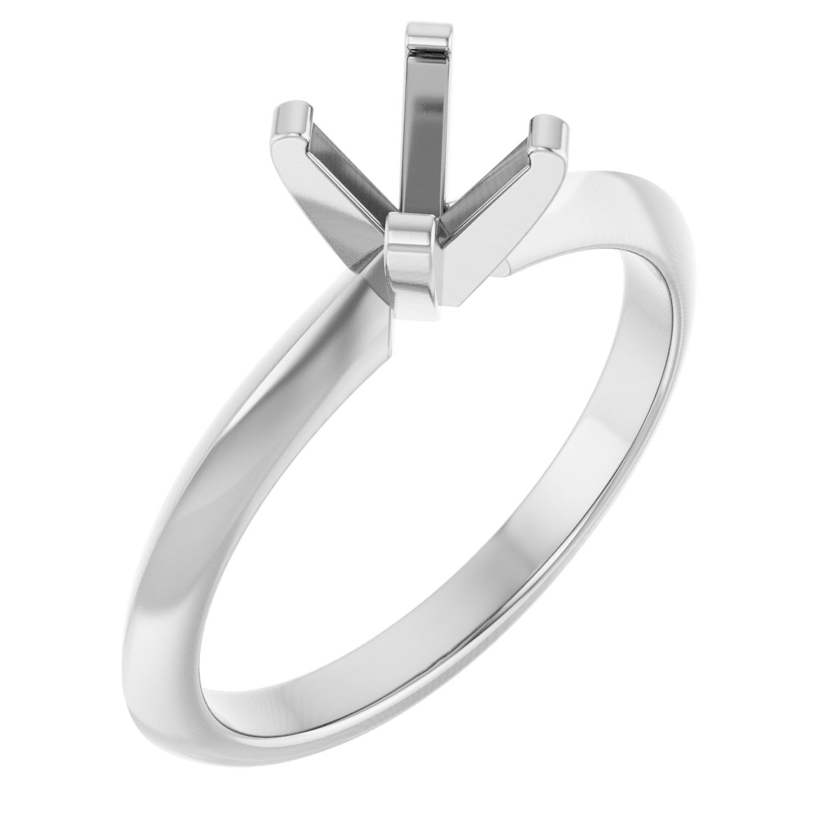 Knife-Edge Engagement Ring