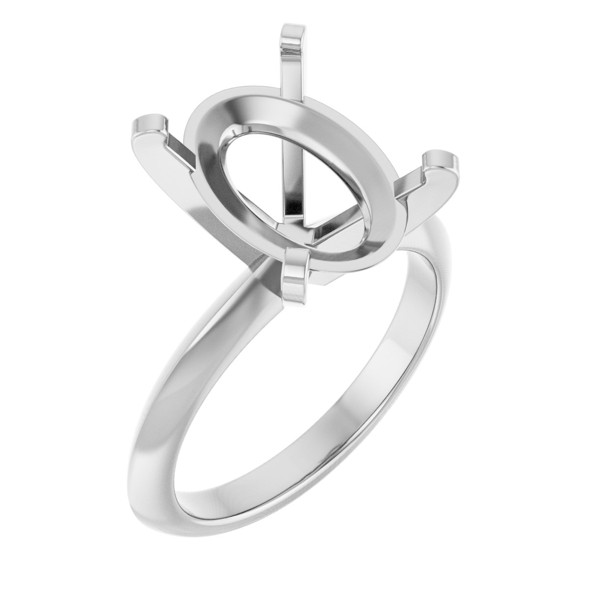 Knife-Edge Engagement Ring
