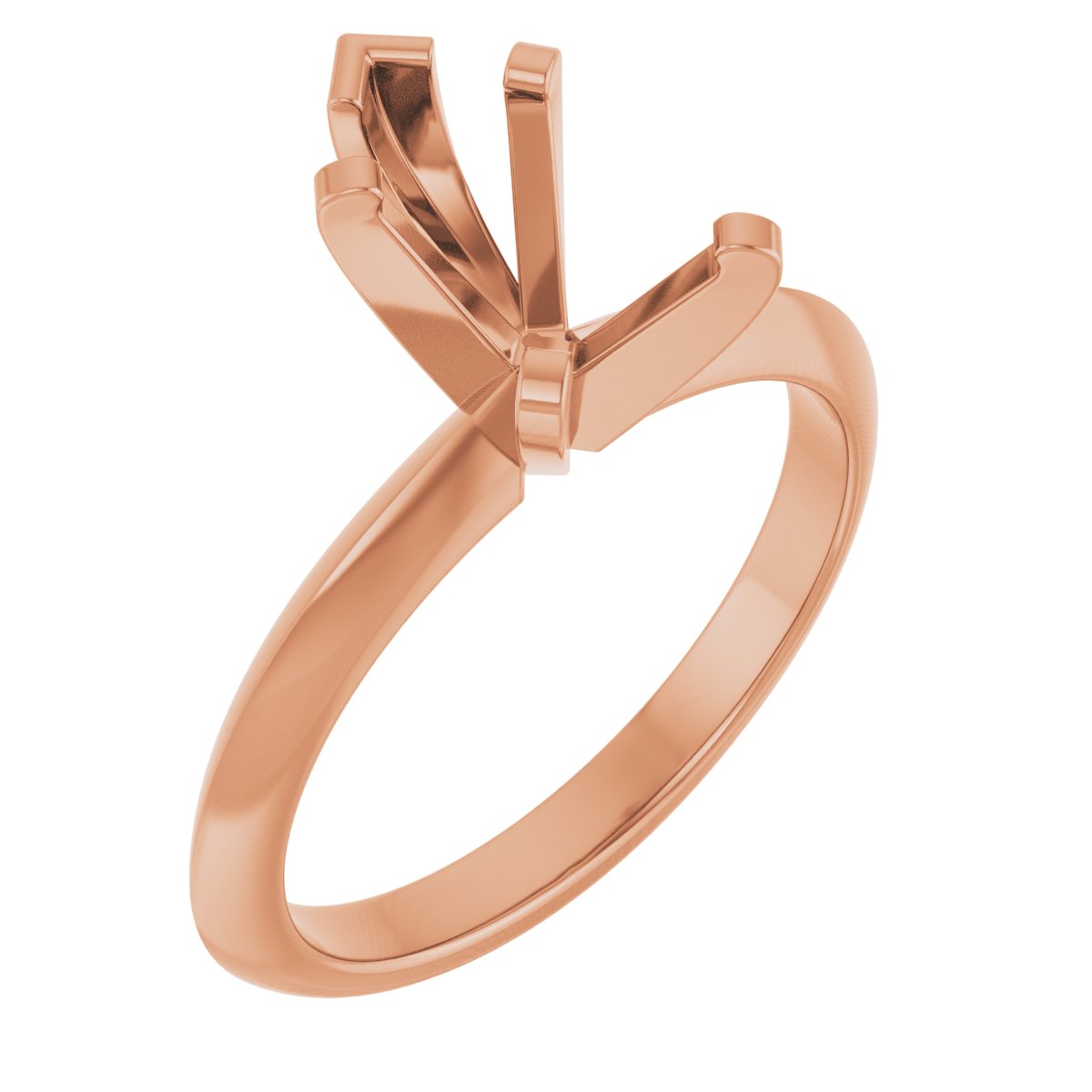 Knife-Edge Engagement Ring