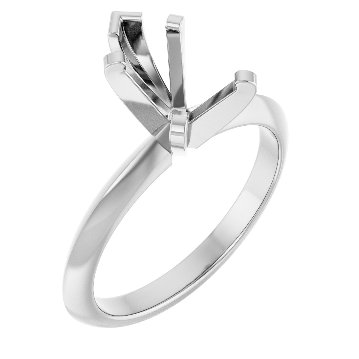 Knife-Edge Engagement Ring