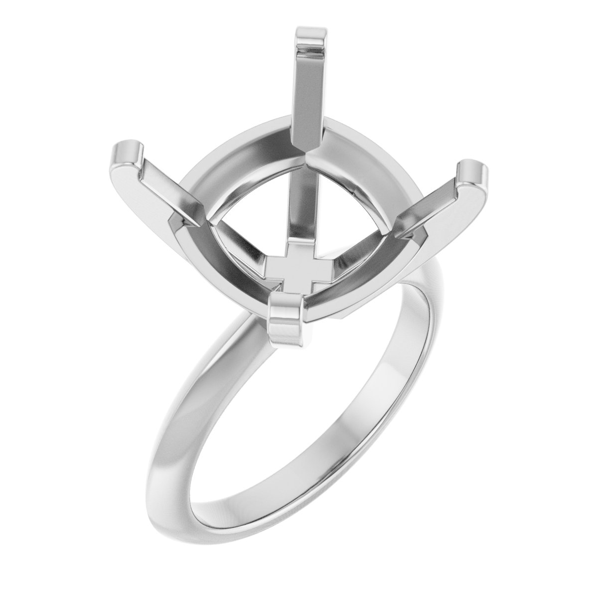 Knife-Edge Engagement Ring
