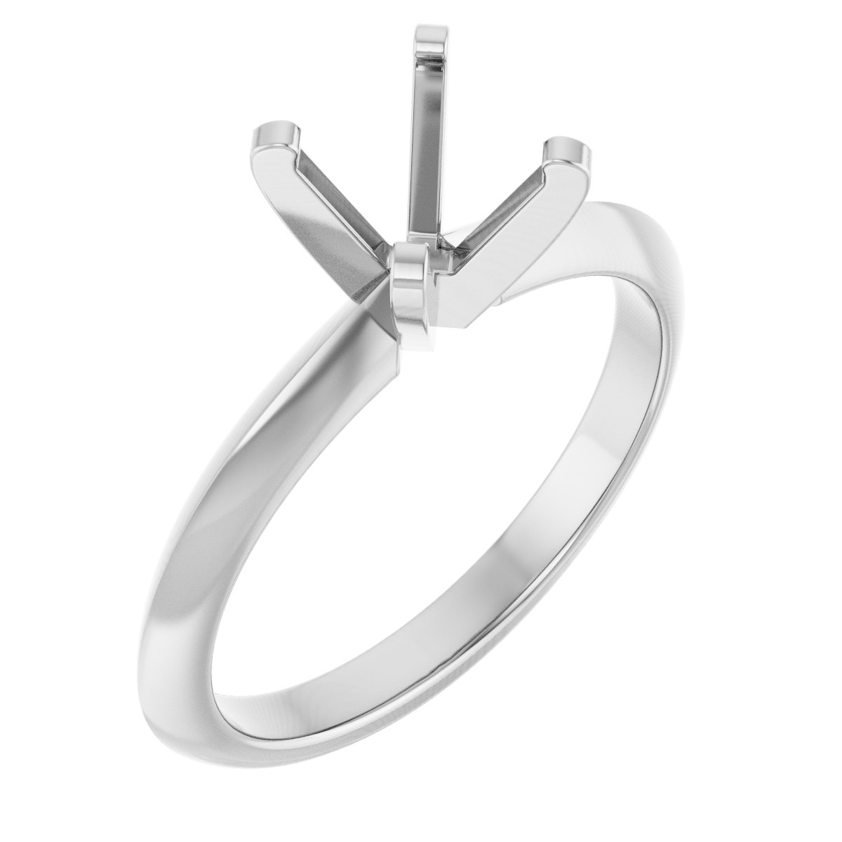 Knife-Edge Engagement Ring