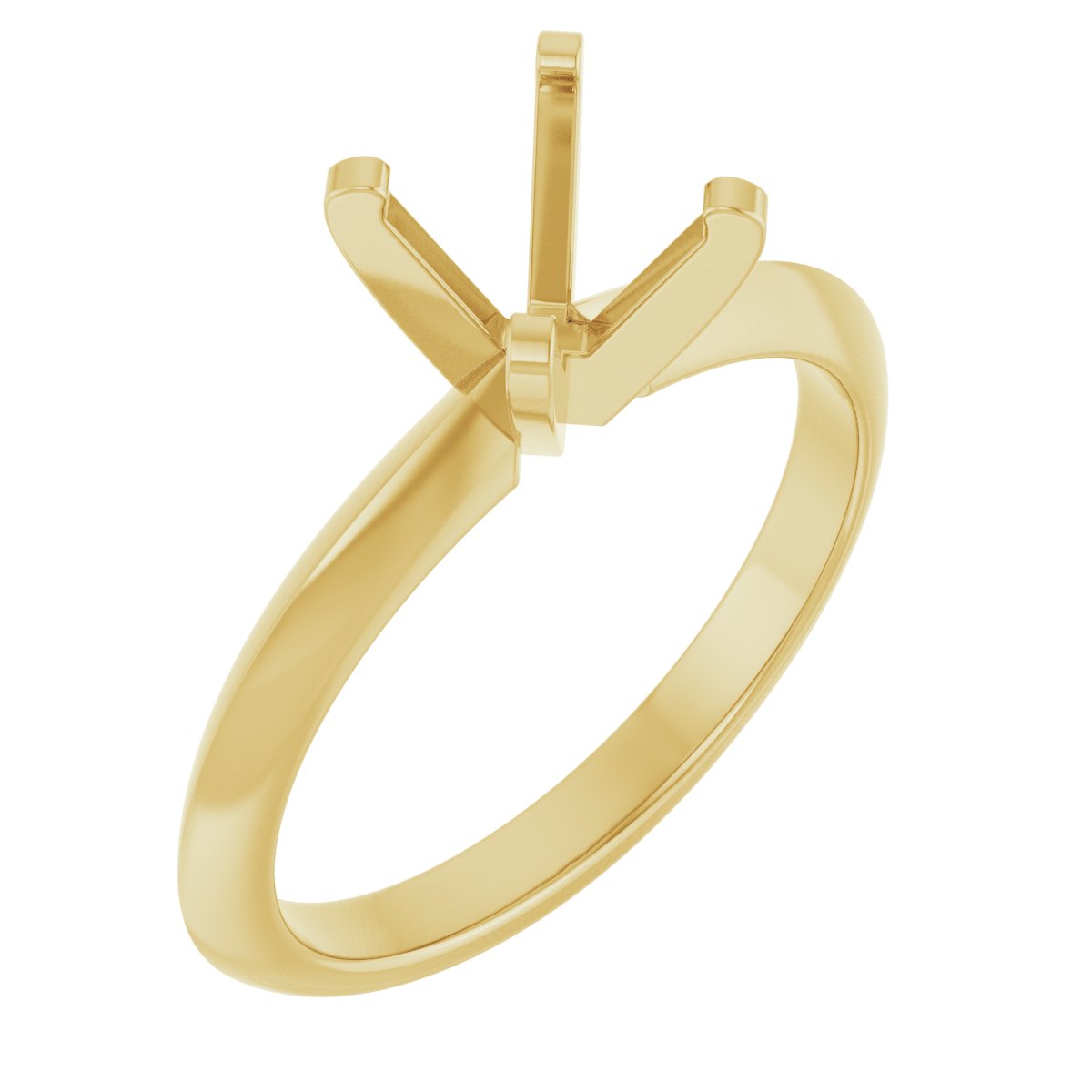 Knife-Edge Engagement Ring