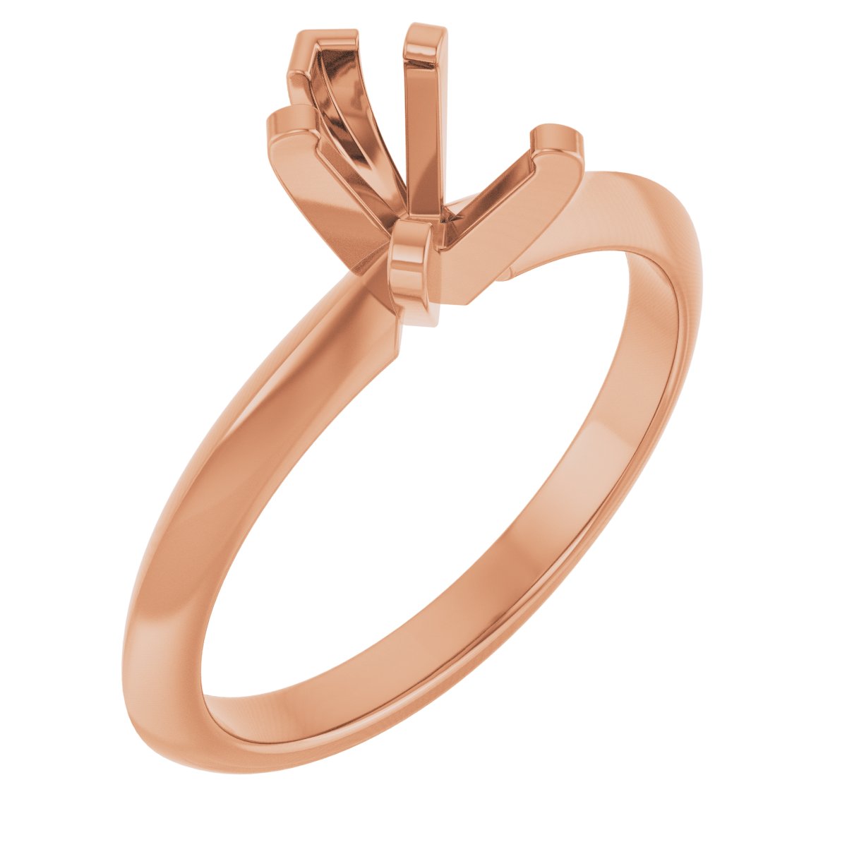 Knife-Edge Engagement Ring