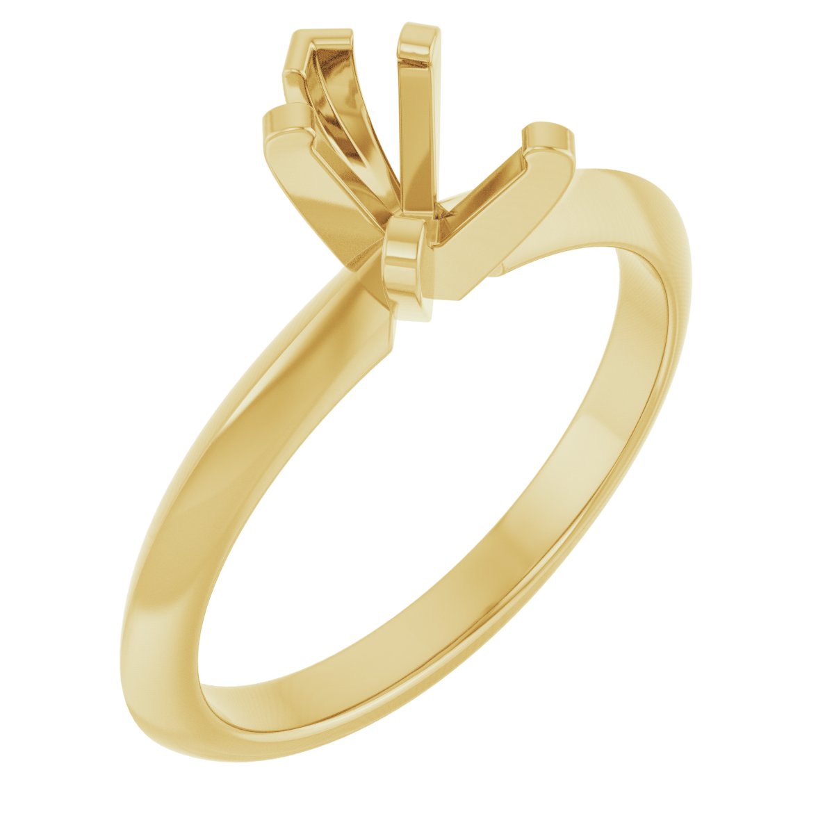 Knife-Edge Engagement Ring