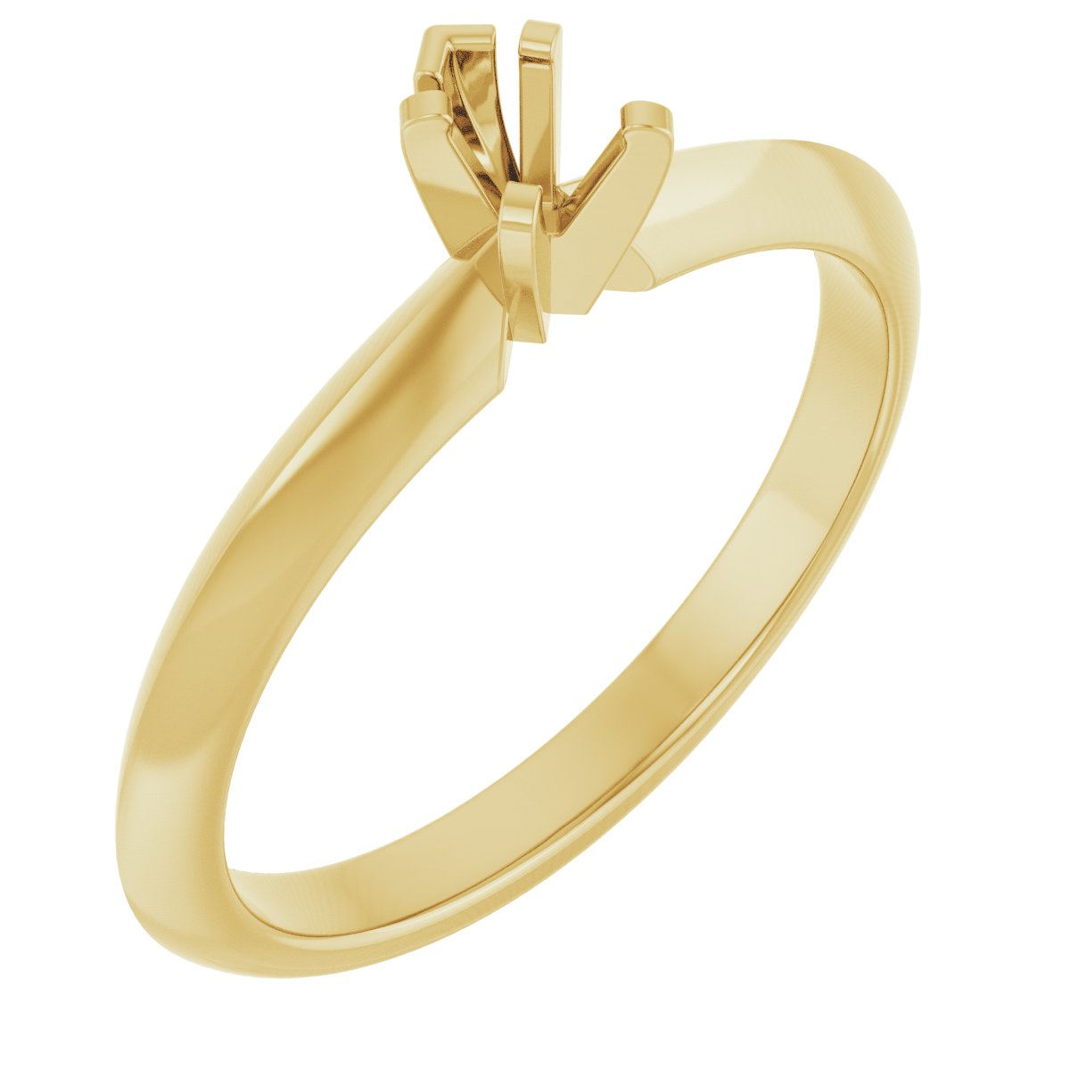 Knife-Edge Engagement Ring
