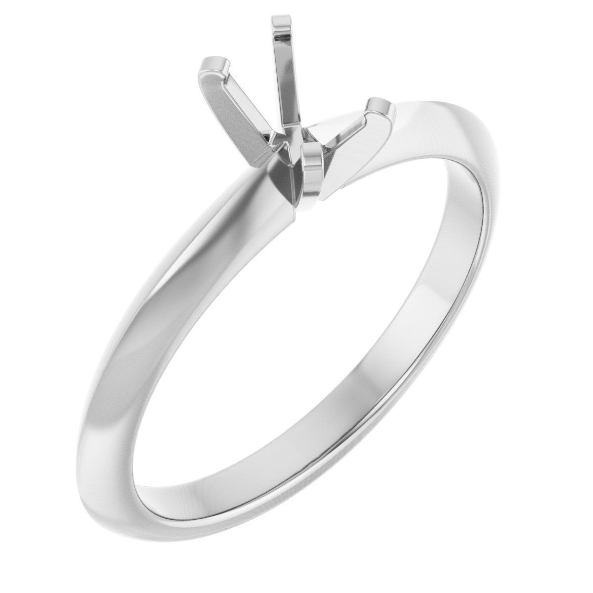 Knife-Edge Engagement Ring