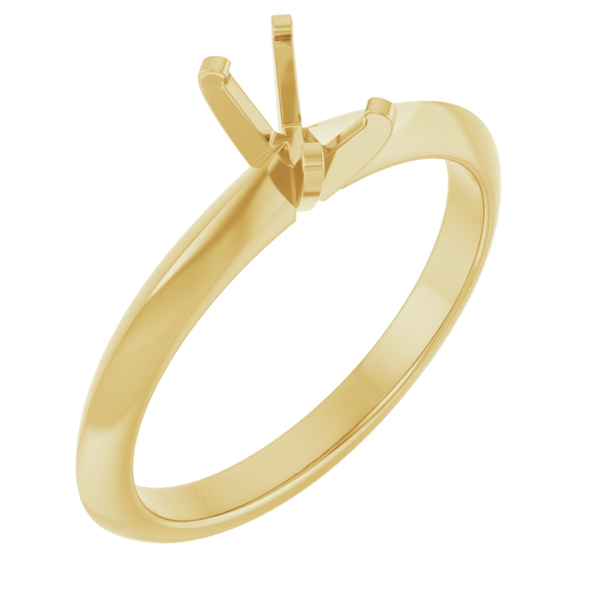Knife-Edge Engagement Ring