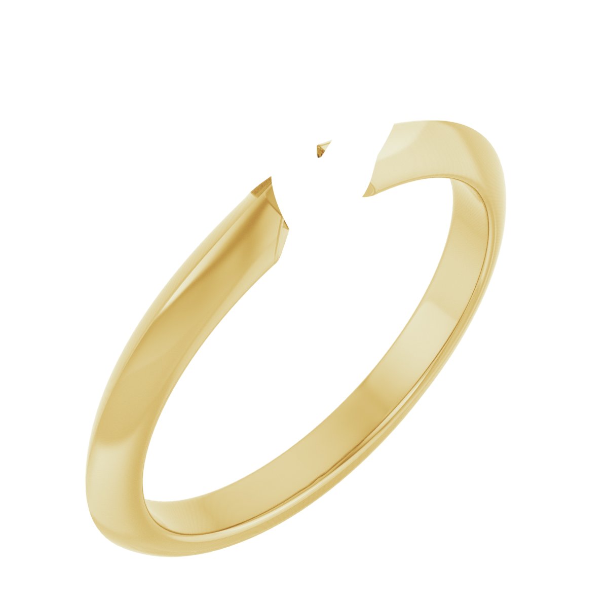 Knife-Edge Engagement Ring