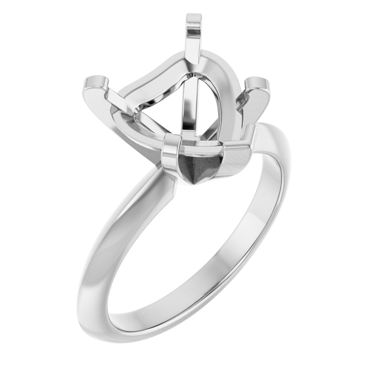 Knife-Edge Engagement Ring