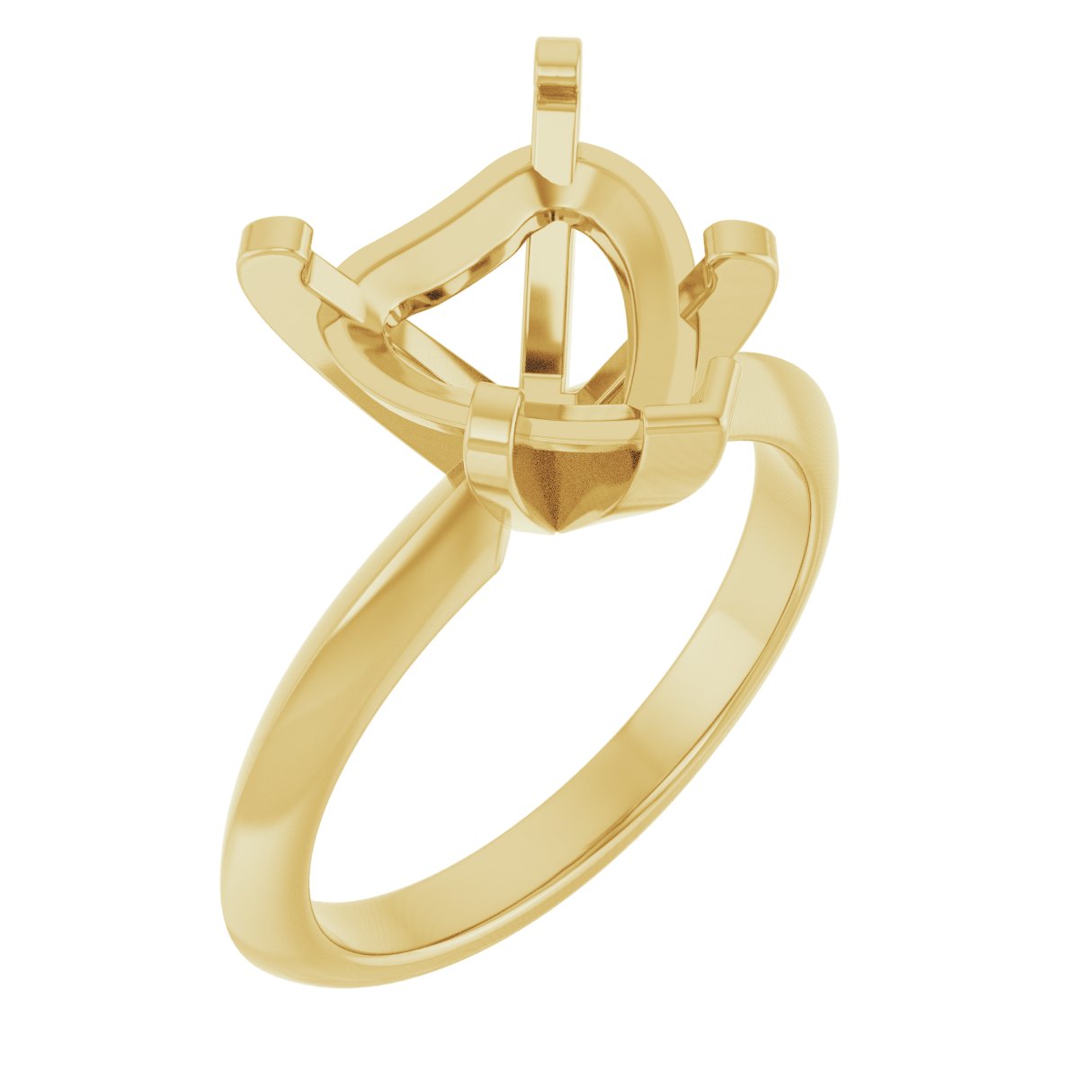 Knife-Edge Engagement Ring