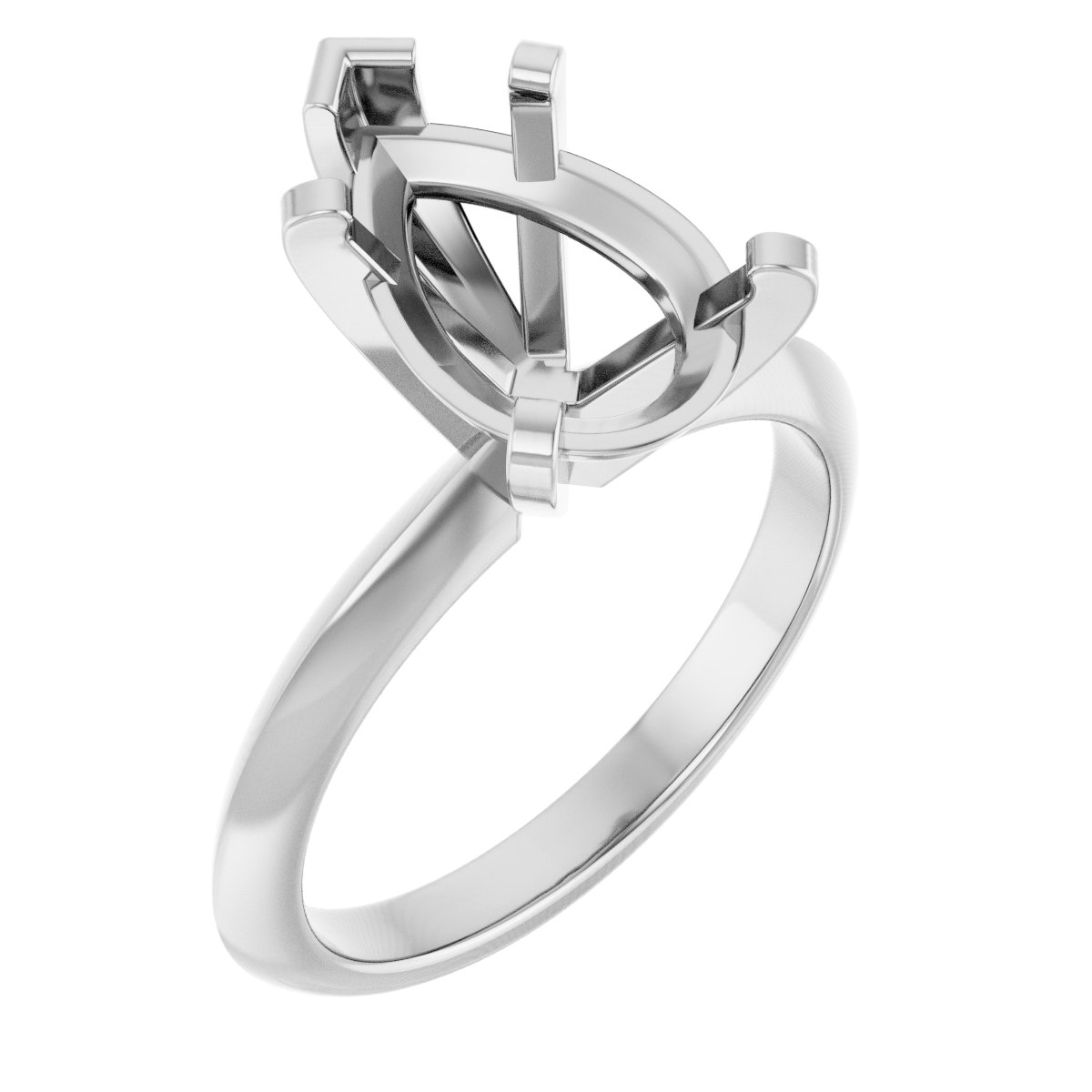 Knife-Edge Engagement Ring