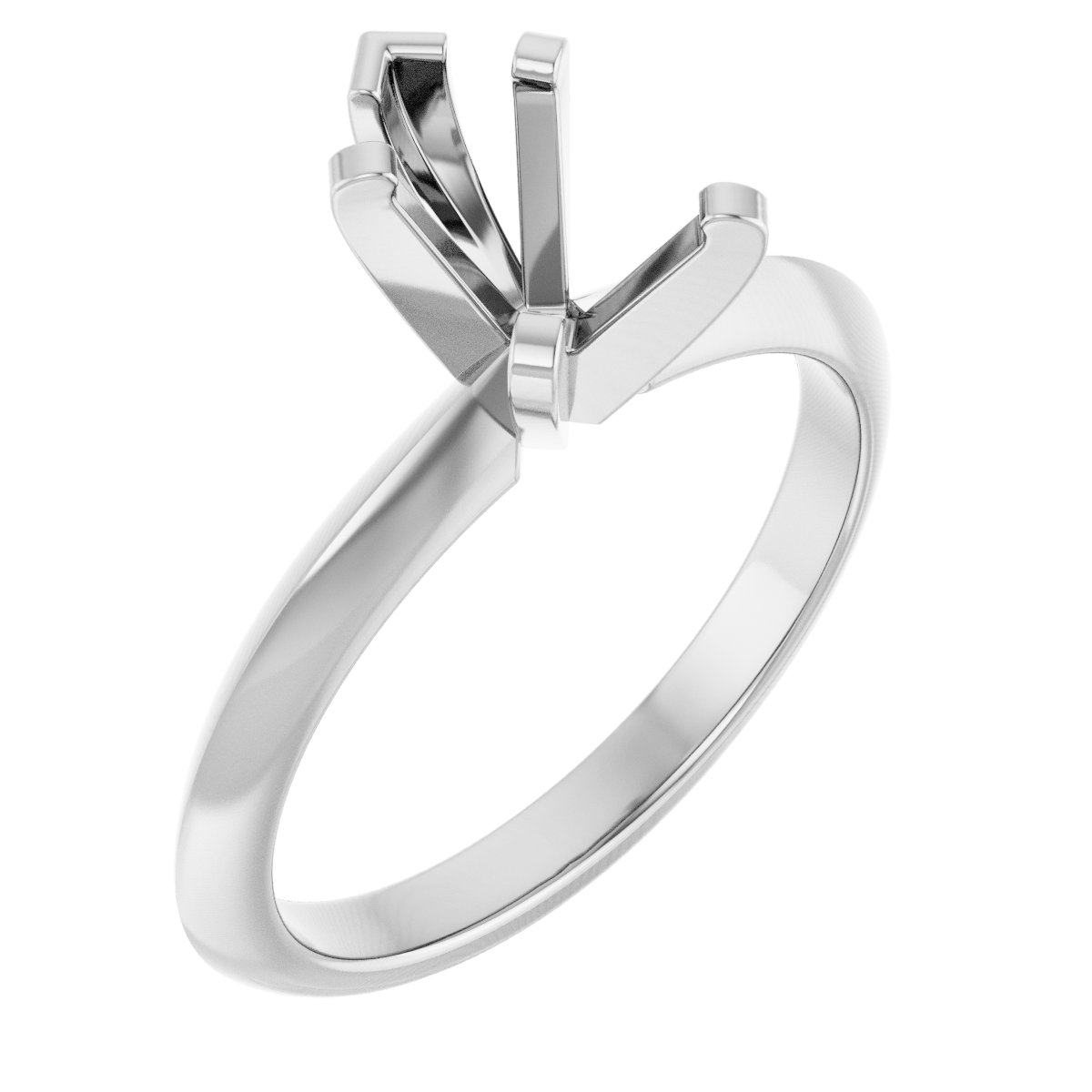 Knife-Edge Engagement Ring