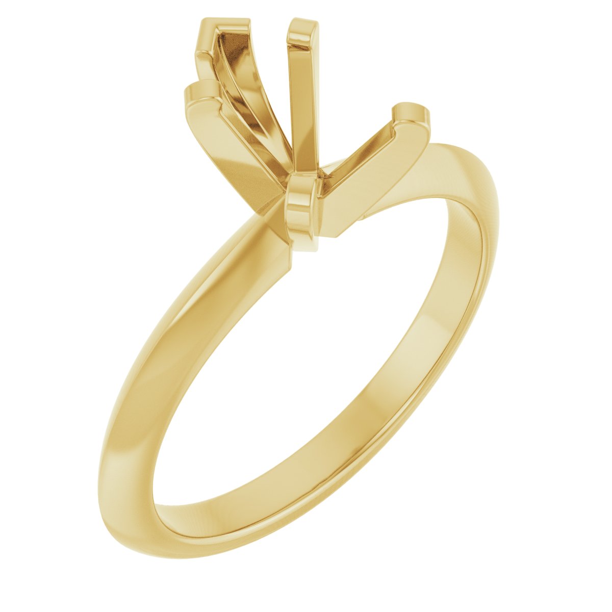 Knife-Edge Engagement Ring