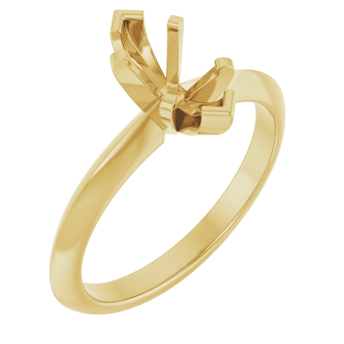 Knife-Edge Engagement Ring