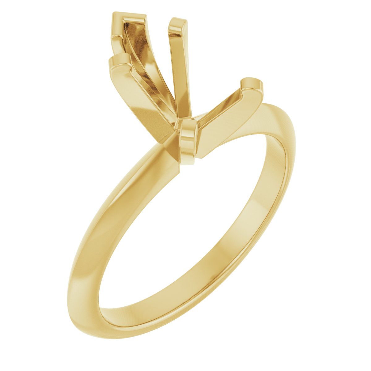 Knife-Edge Engagement Ring