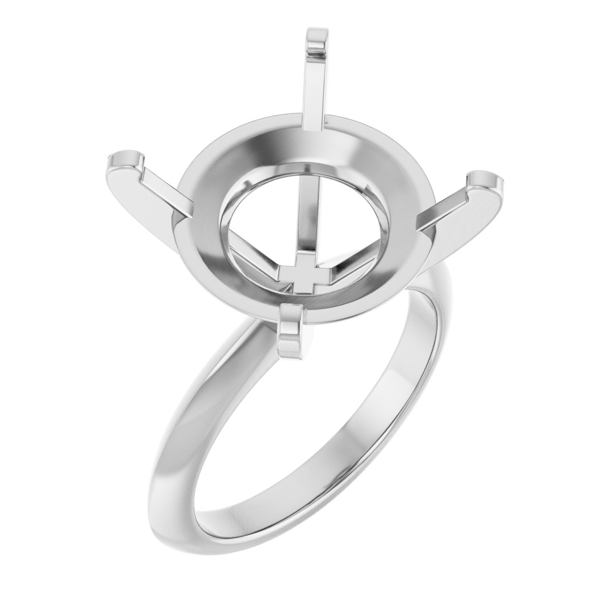 Knife-Edge Engagement Ring