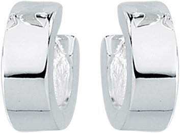 SS 11.5mm Hinged Earrings Ref 107477