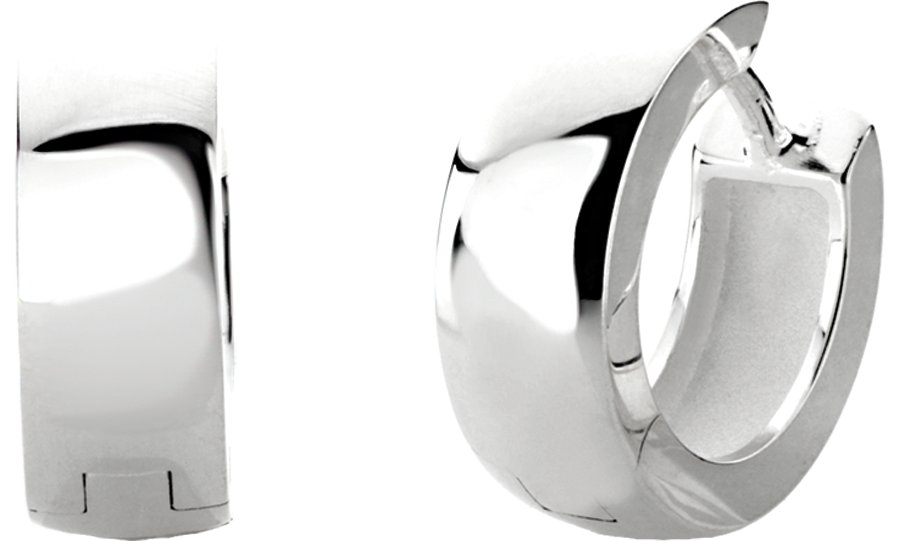 SS 14mm Hinged Earrings Ref 365851