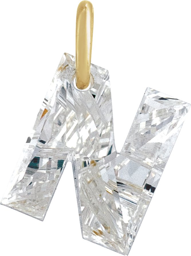 Lab-Grown Diamond Initial Dangle