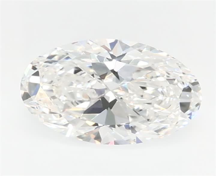 0.5 Carat Oval Cut Lab Diamond