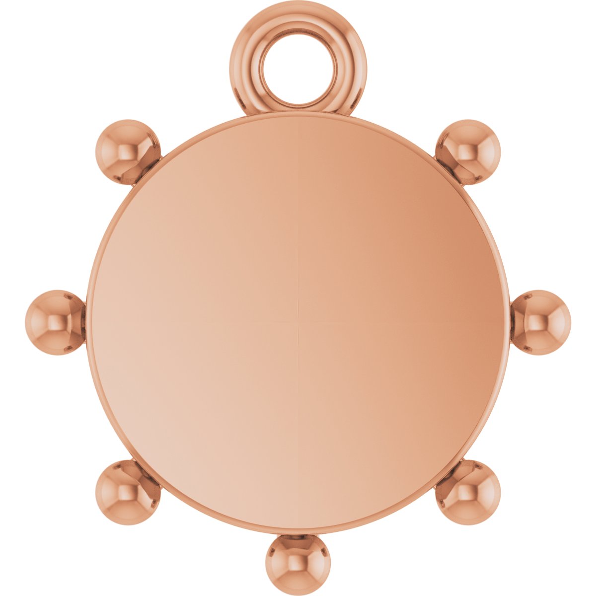 Engravable Beaded Dangle