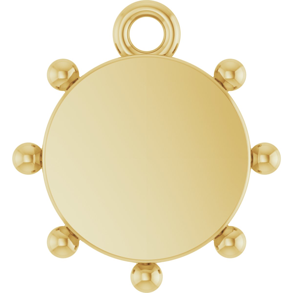 Engravable Beaded Dangle