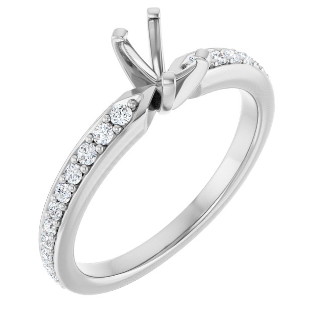 14k White Gold