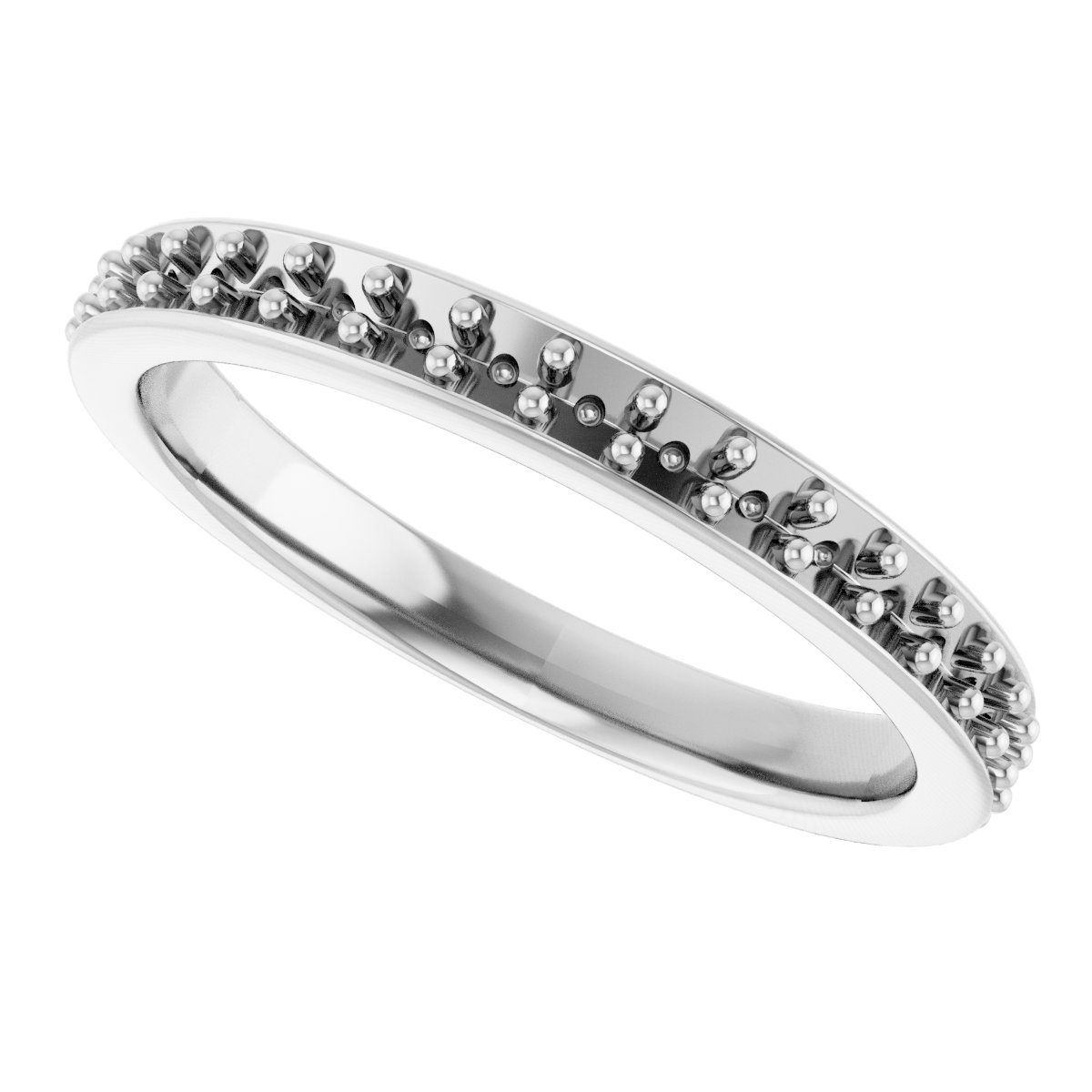 Band Mounting for 5x3.5 mm Oval Ring view 5