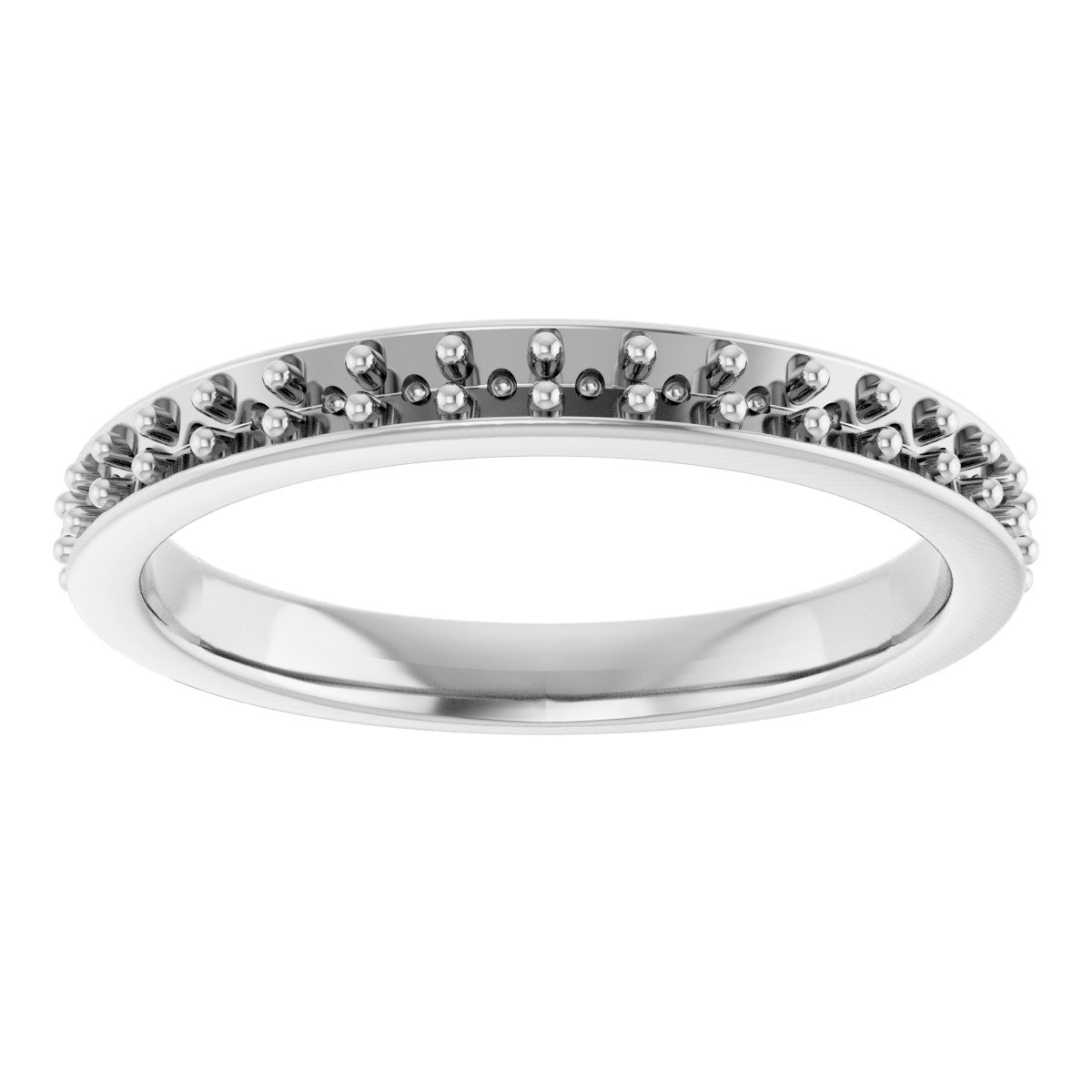Band Mounting for 5x3.5 mm Oval Ring view 3