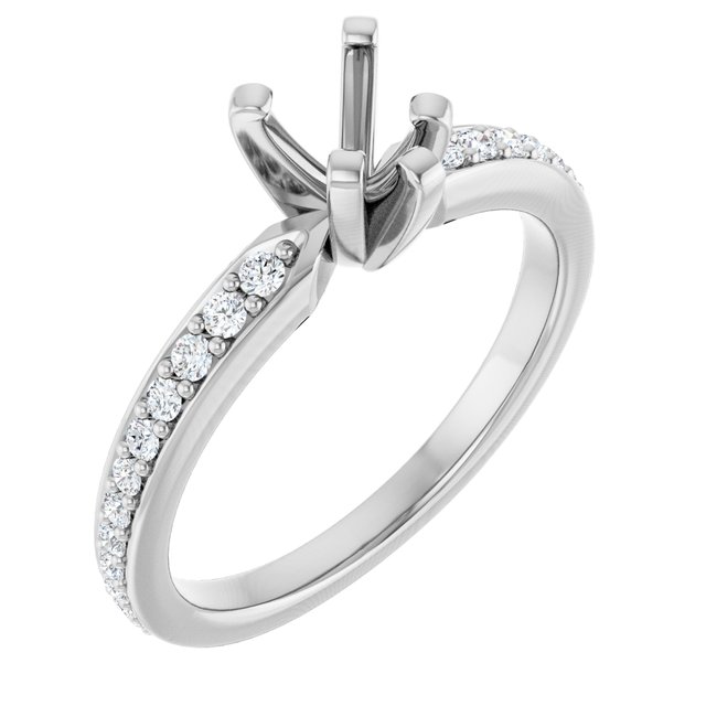 14k White Gold