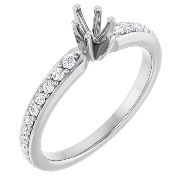 14k White Gold