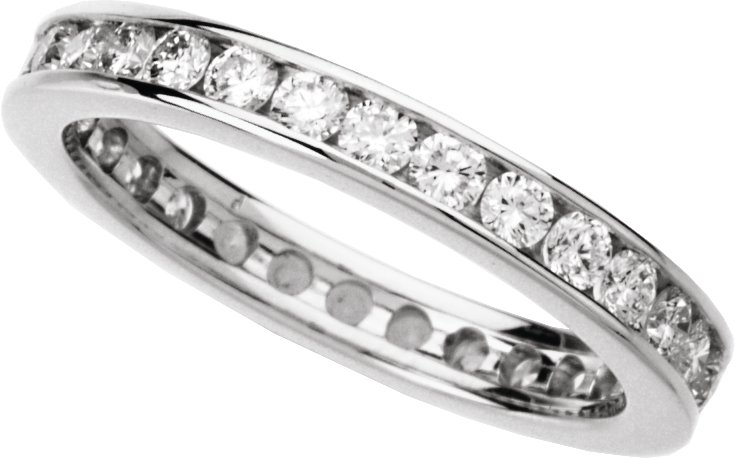 Channel-Set Eternity Band