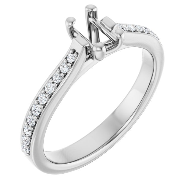 14k White Gold
