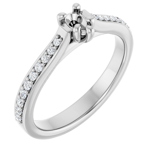 14k White Gold