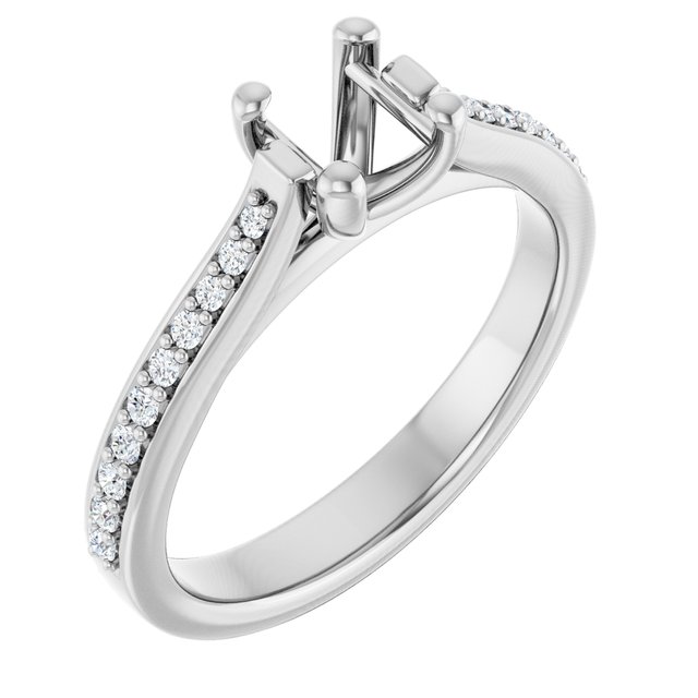 14k White Gold