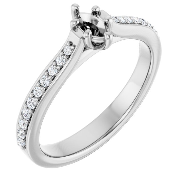14k White Gold