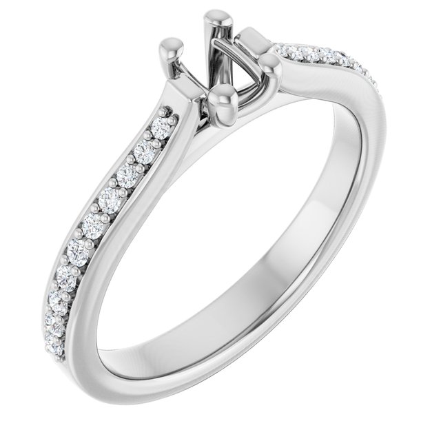 14k White Gold
