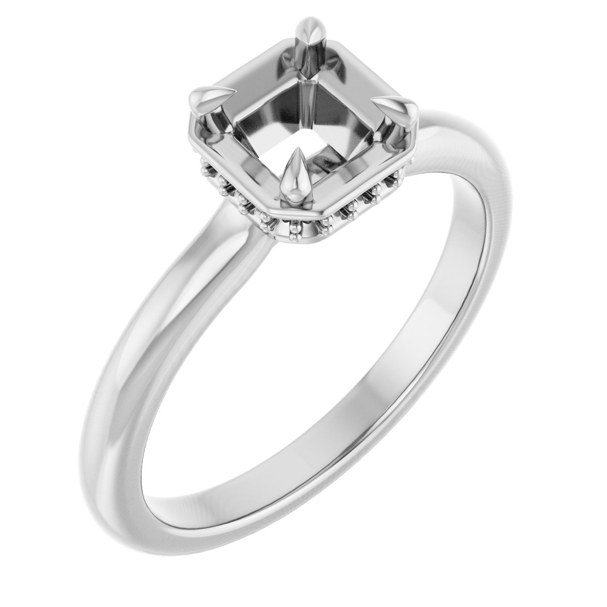 14k White Gold