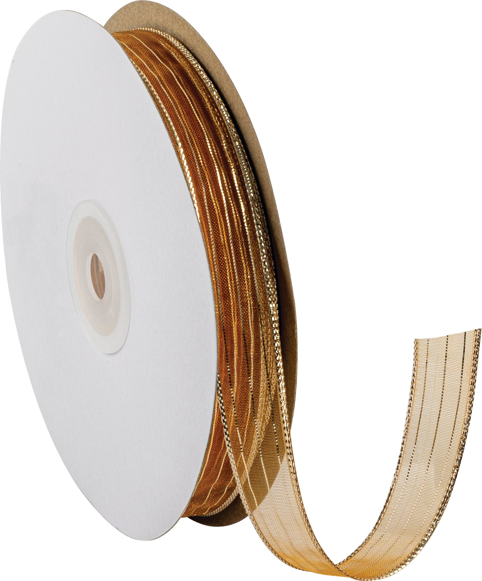 Gold Chiffon Ribbon for Gift Wrapping
