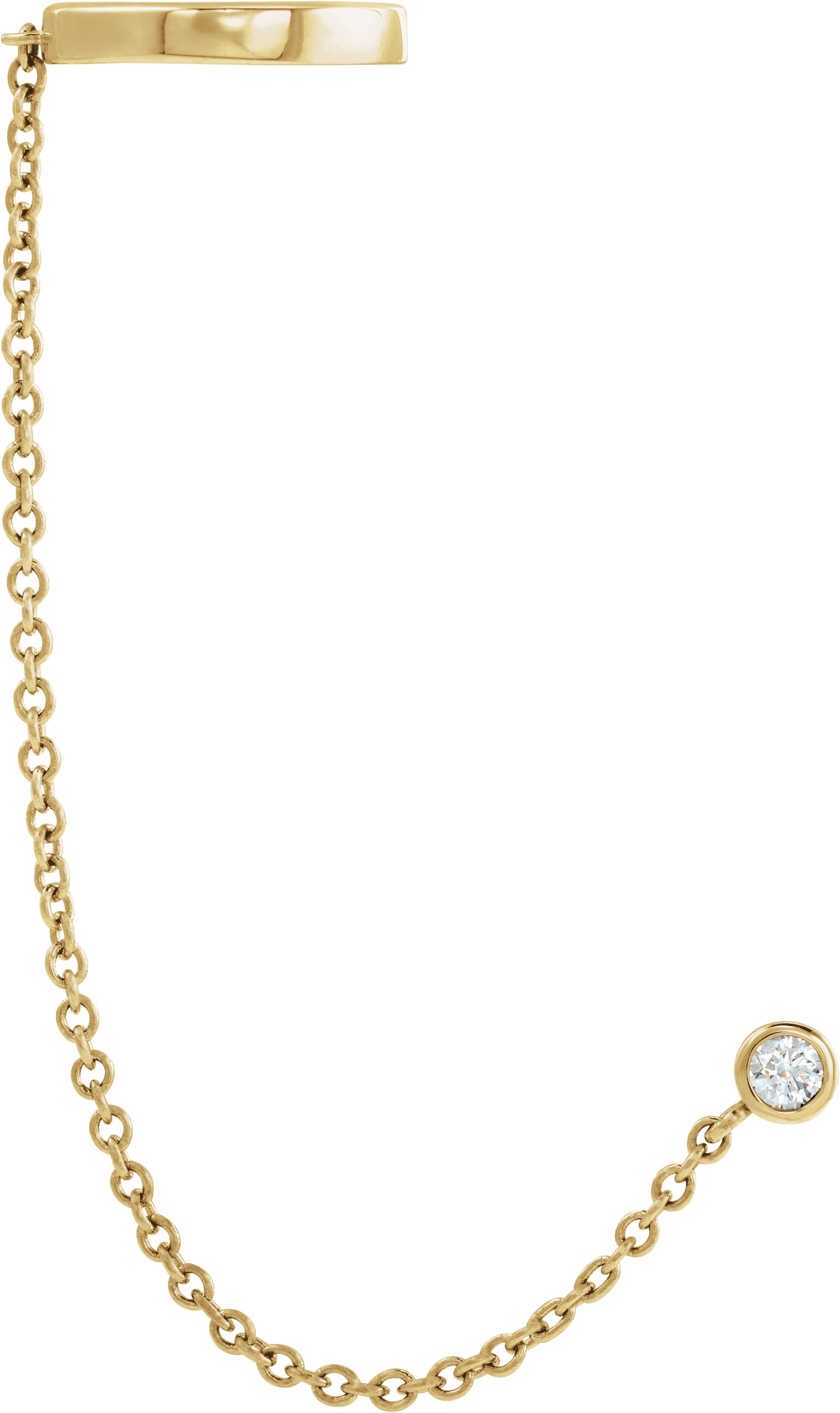 Ear Cuff with Chain