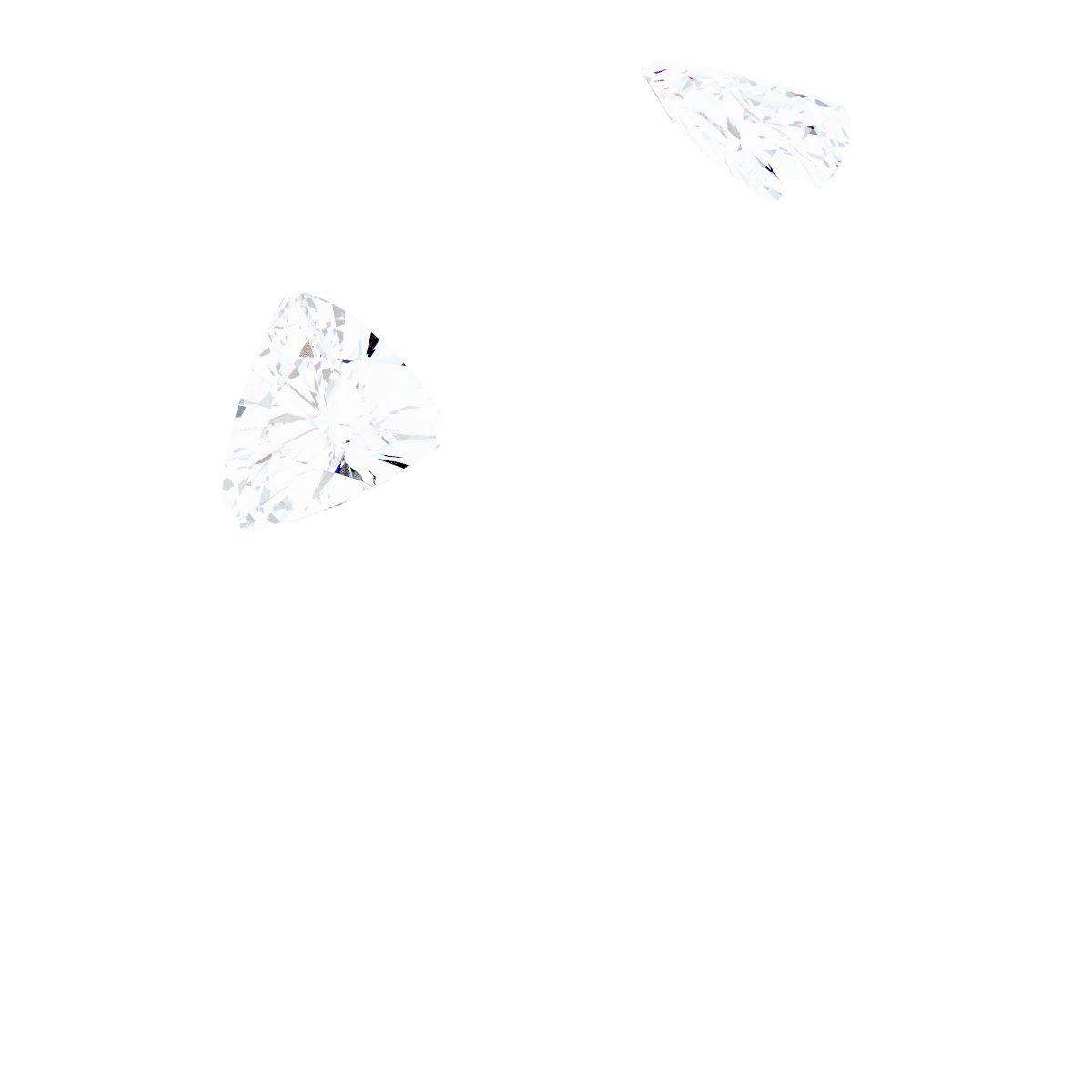Side-Stone Open Shank for 4-Prong or 6-Prong Setting