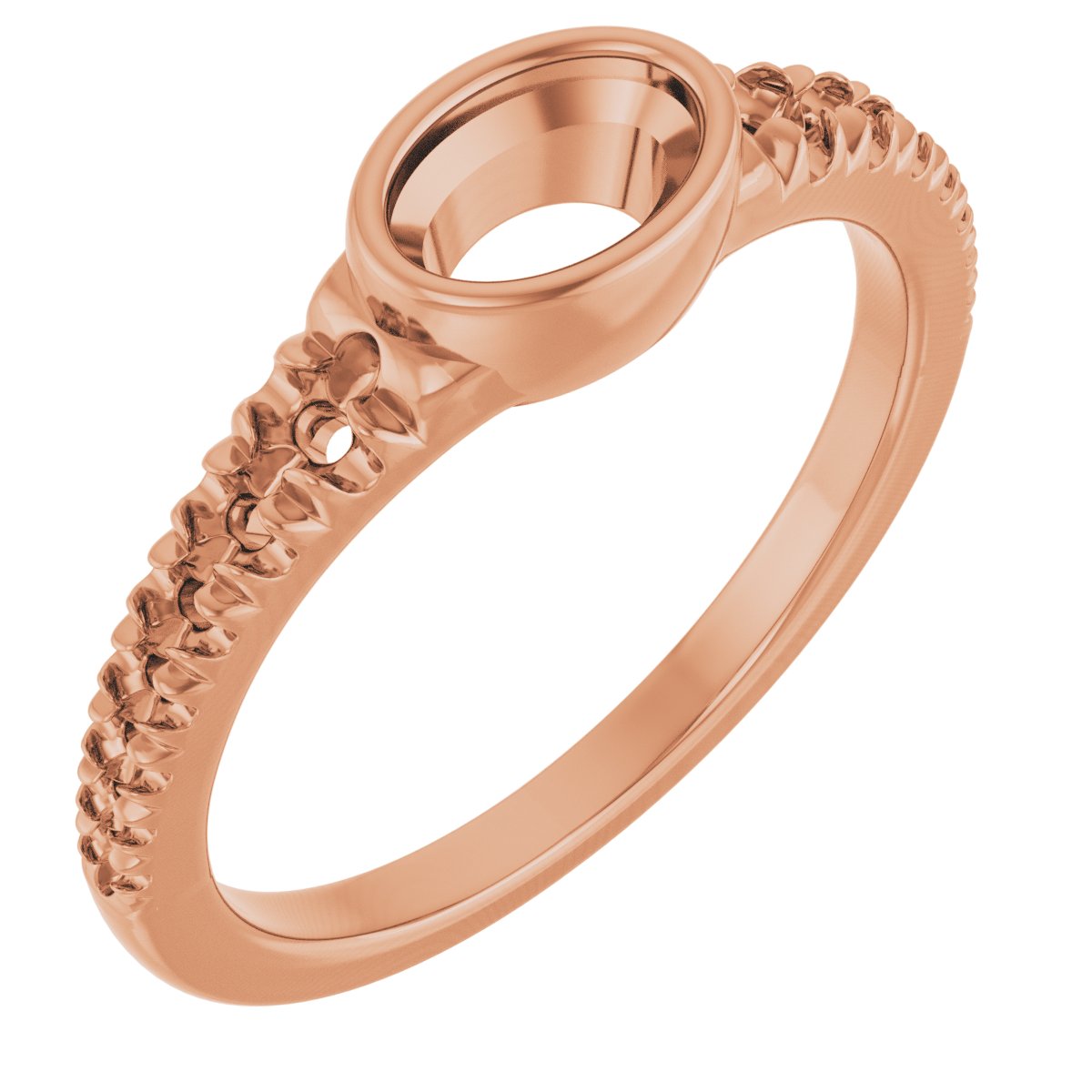 Bezel-Set Accented Ring