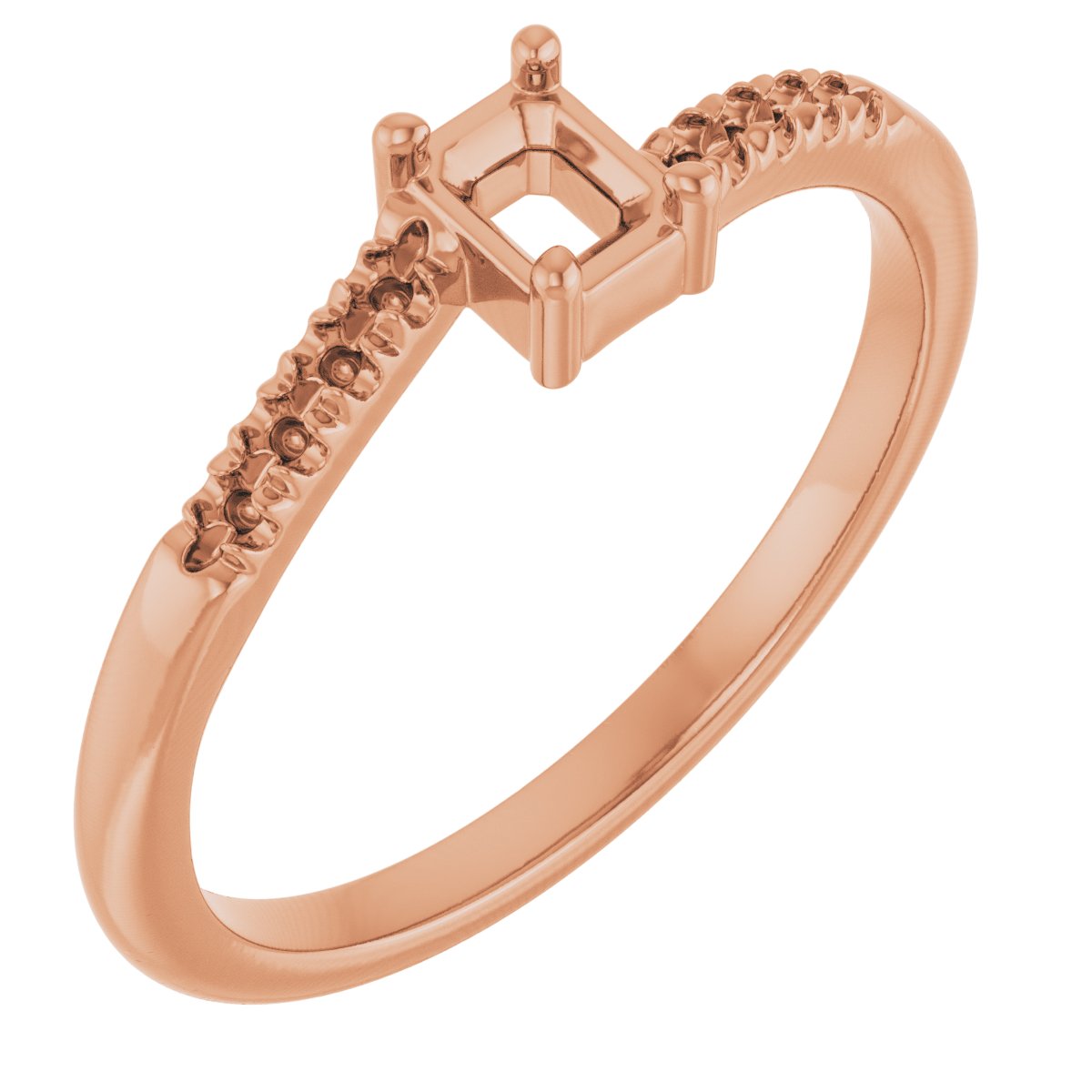 Accented Bypass Ring