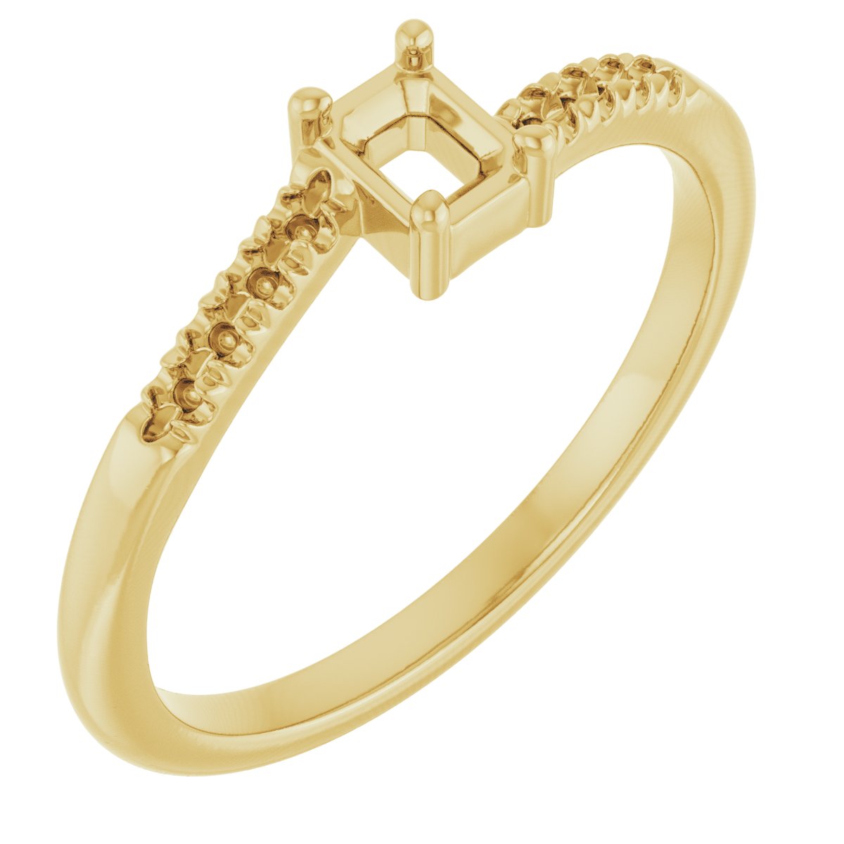 Accented Bypass Ring