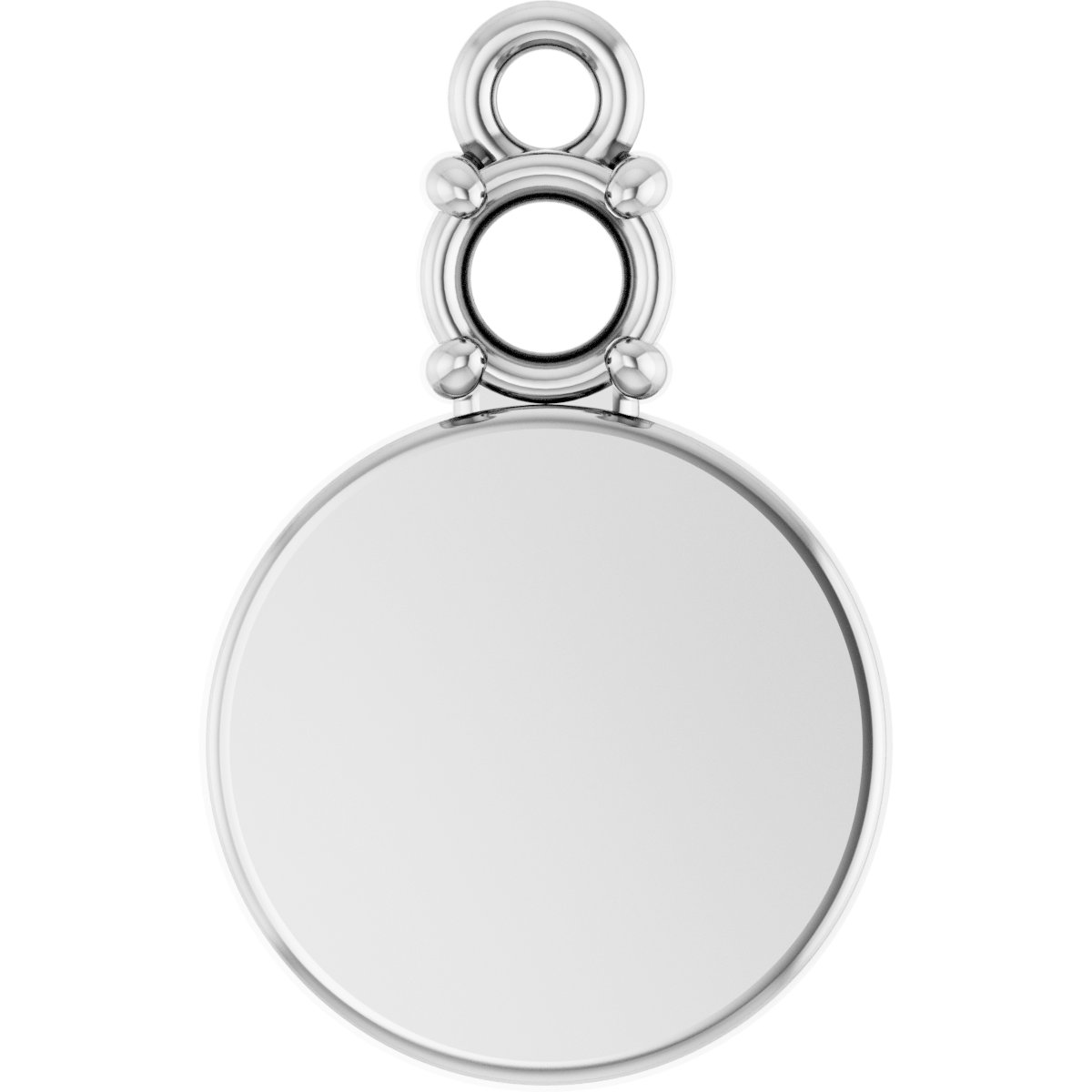 Engravable Accented Dangle