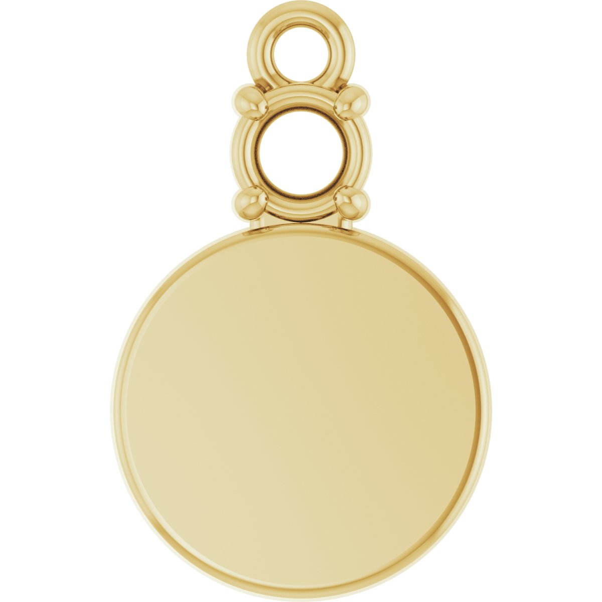 Engravable Accented Dangle