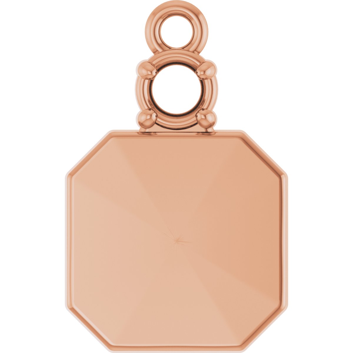 Engravable Accented Dangle