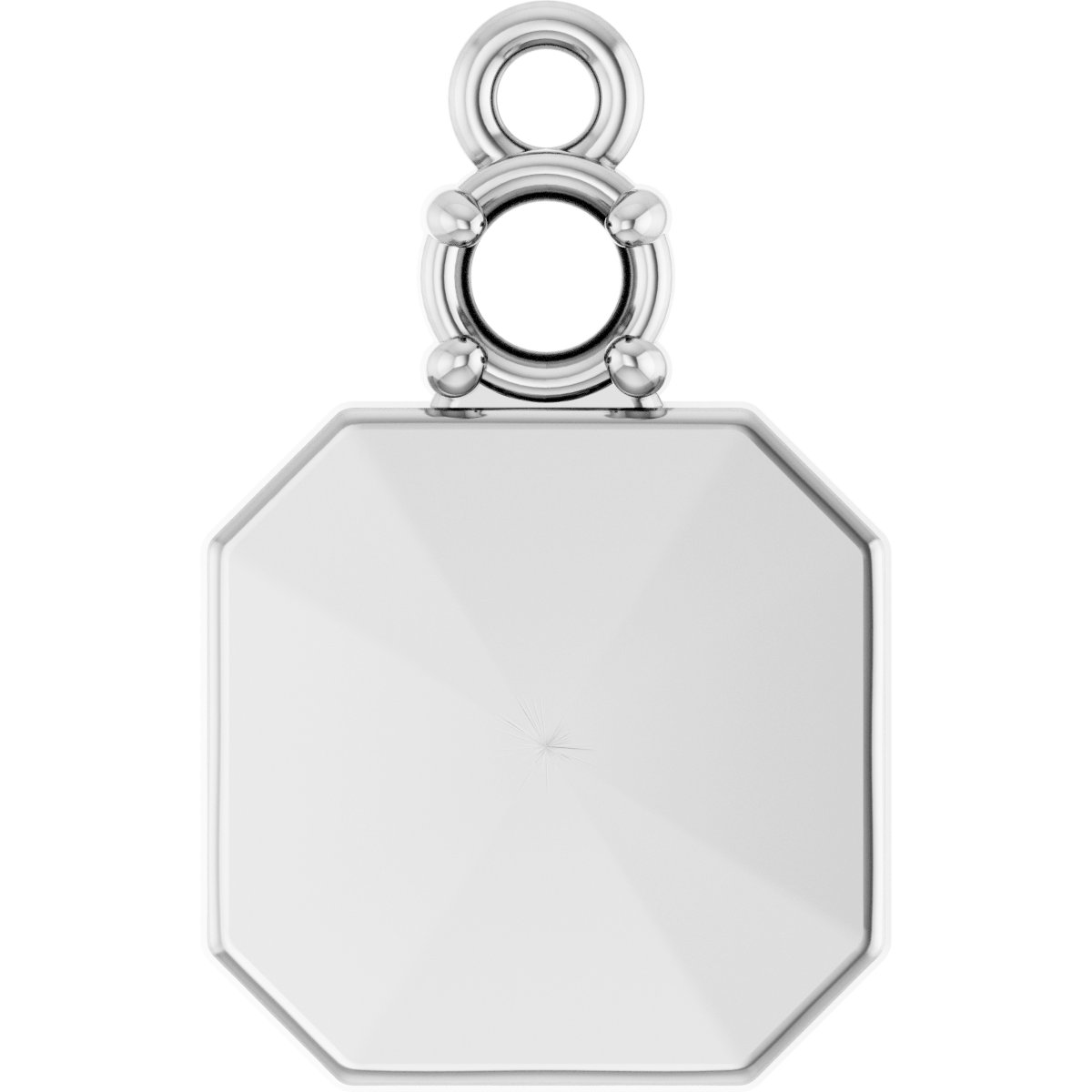 Engravable Accented Dangle